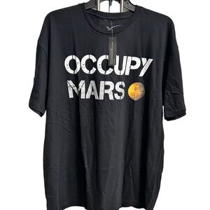 Occupy Mars Black T-Shirt